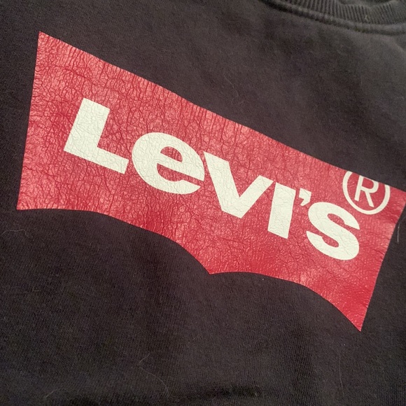 LEVIS Black Crew Neck - Picture 4 of 5